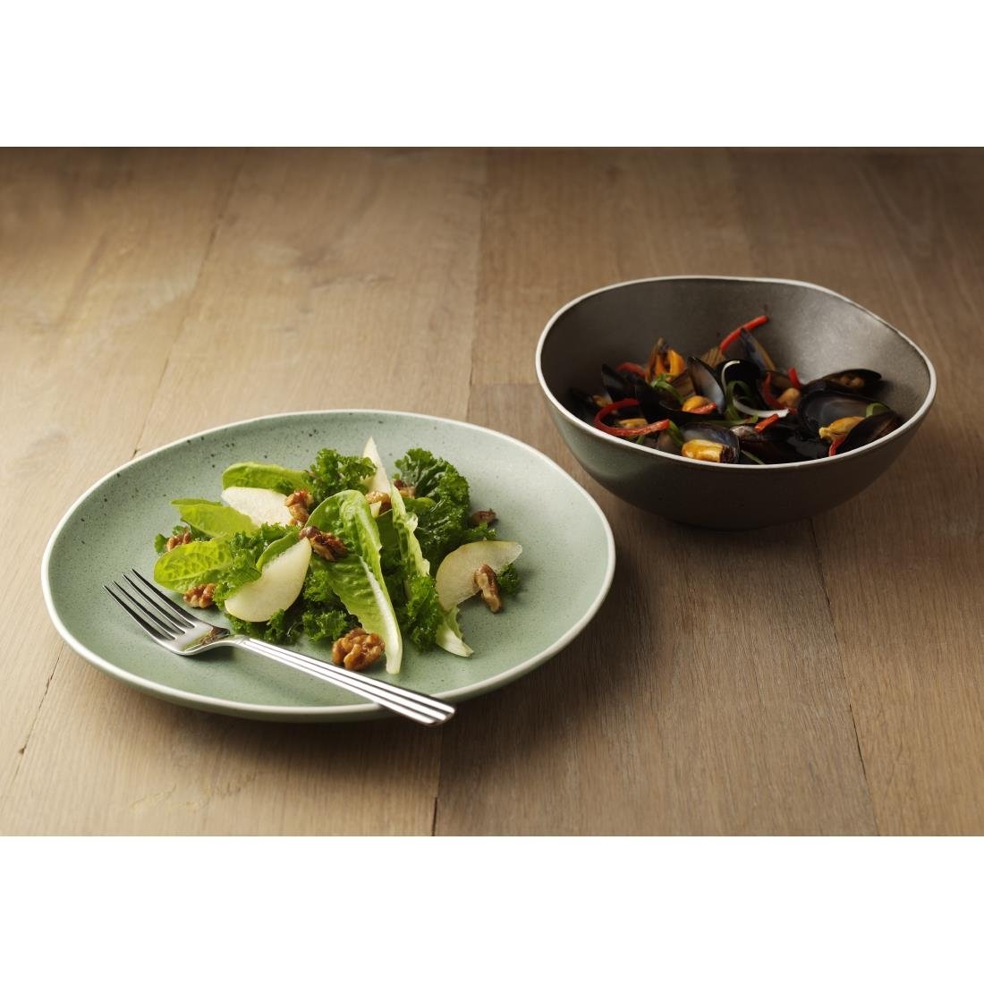 Olympia Chia Plates Green 270mm - DR800