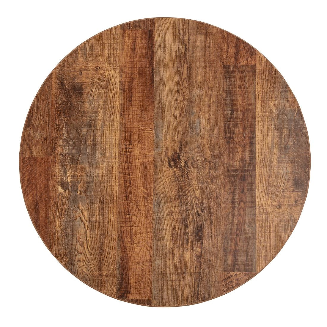 Bolero Pre-Drilled Round Table Top Urban Dark 600mm - DR822
