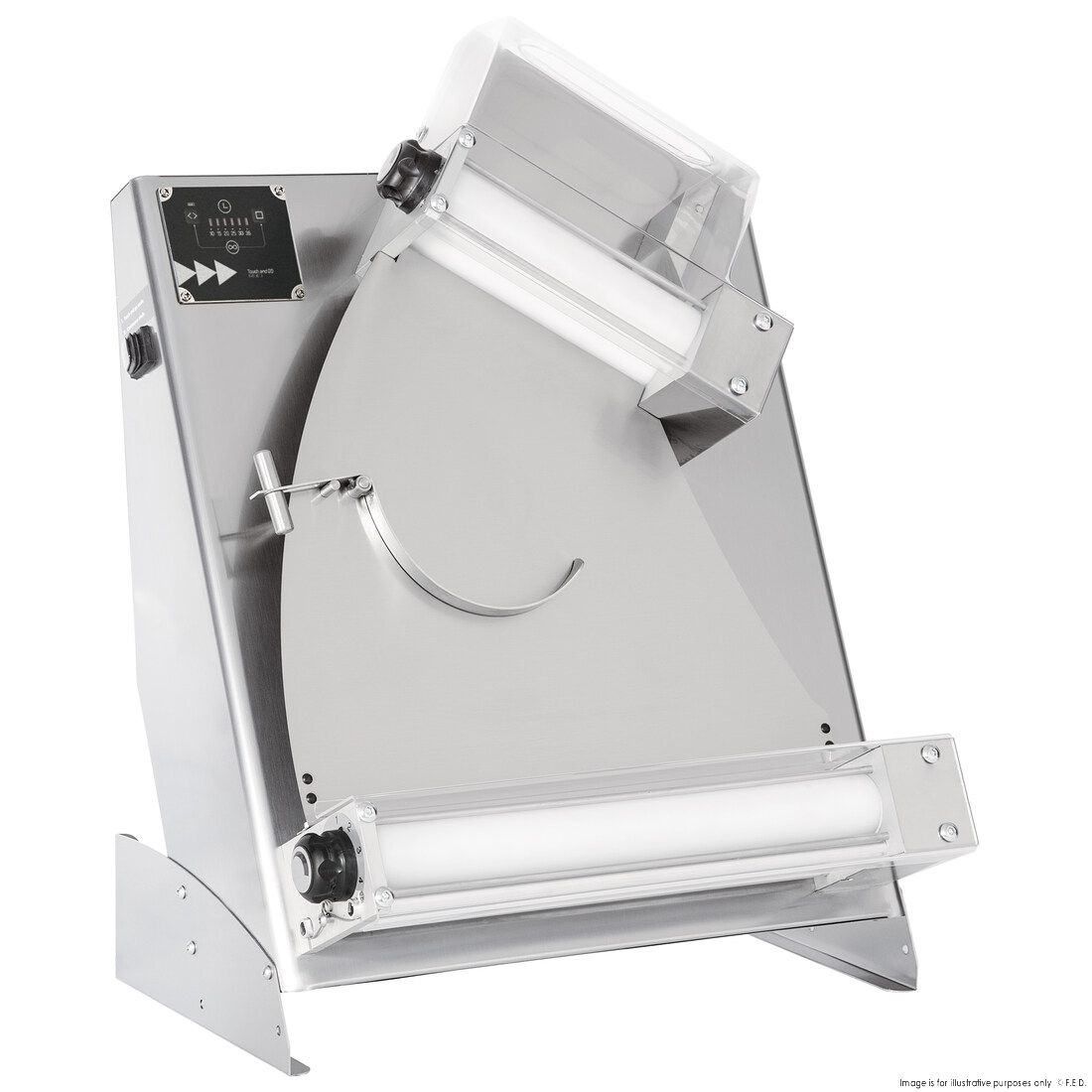 BakerMAX Prismafood Pizza Dough Roller - DSAT420
