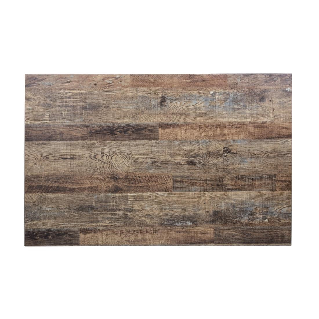 Bolero Pre-drilled Rectangular Table Top Urban Dark 1100x700mm - DT440
