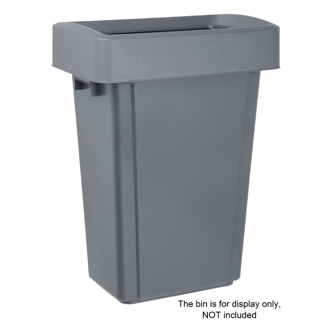 Jantex 60/80ltrs Slim Bin Lid Grey - DX968