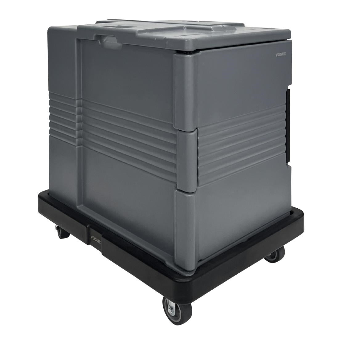 Vogue Thermal Box Carrying Trolley Black - DX994