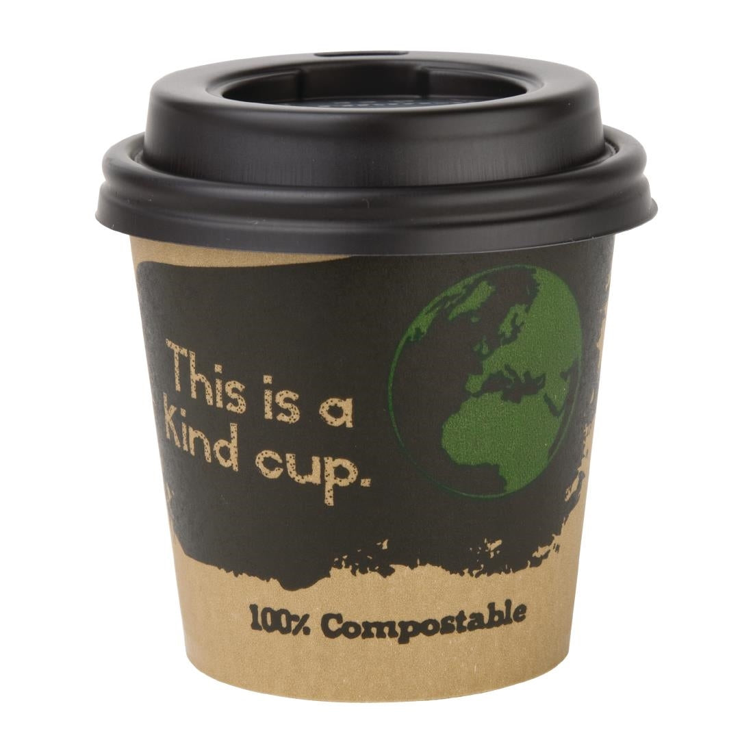 Fiesta Compostable Espresso Cup Lids 114ml (Pack of 1000) - DY983