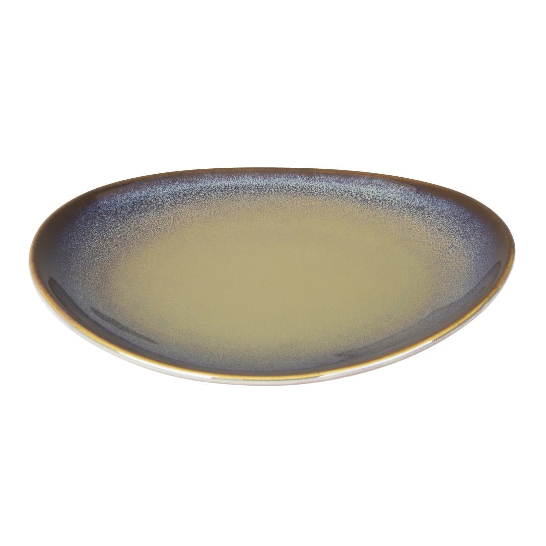 Olympia Birch Aubergine Coupe Plates - 205mm (6 Pack) - DZ696