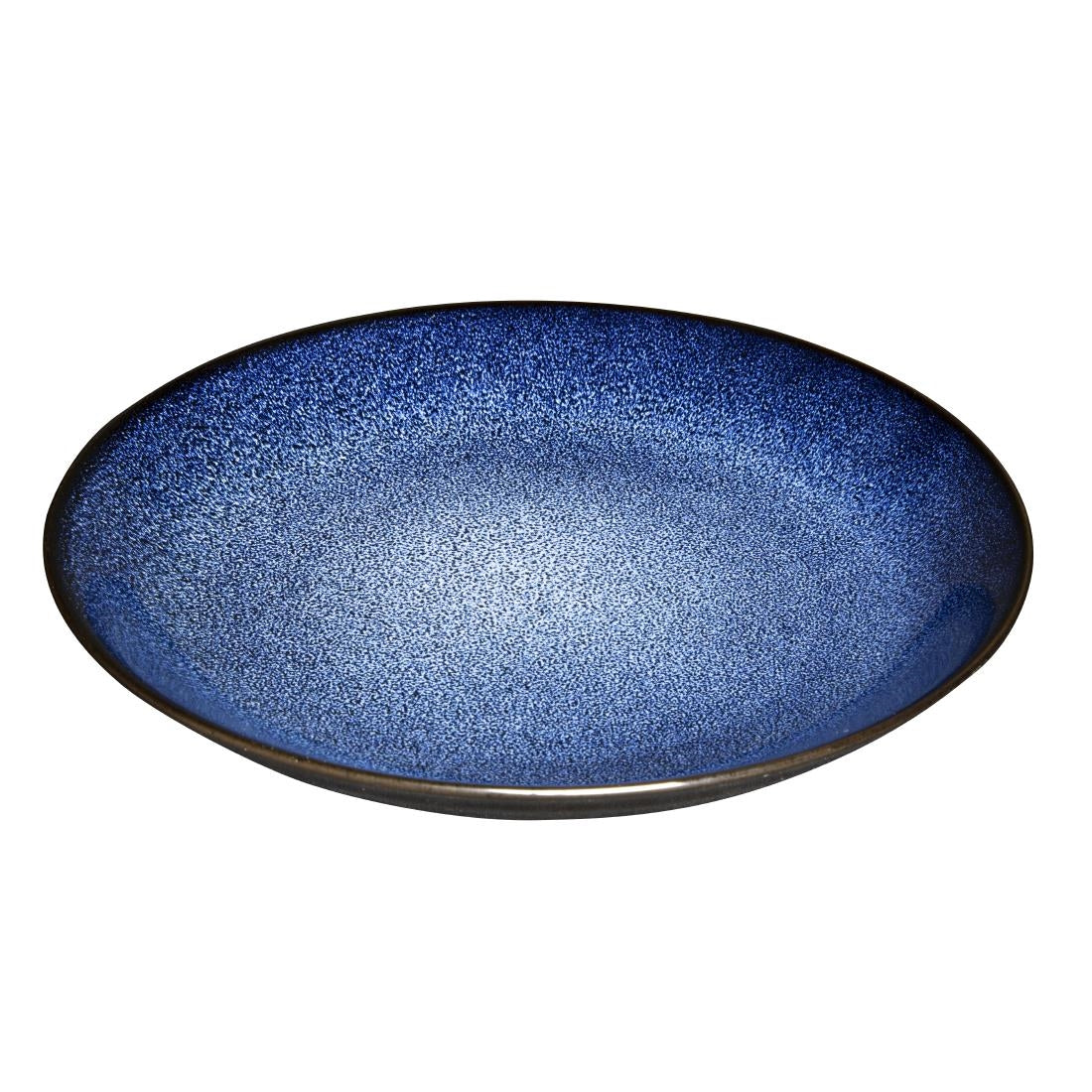 Olympia Luna Midnight Blue Coupe Plate 255mm (4 Pack) - DZ778