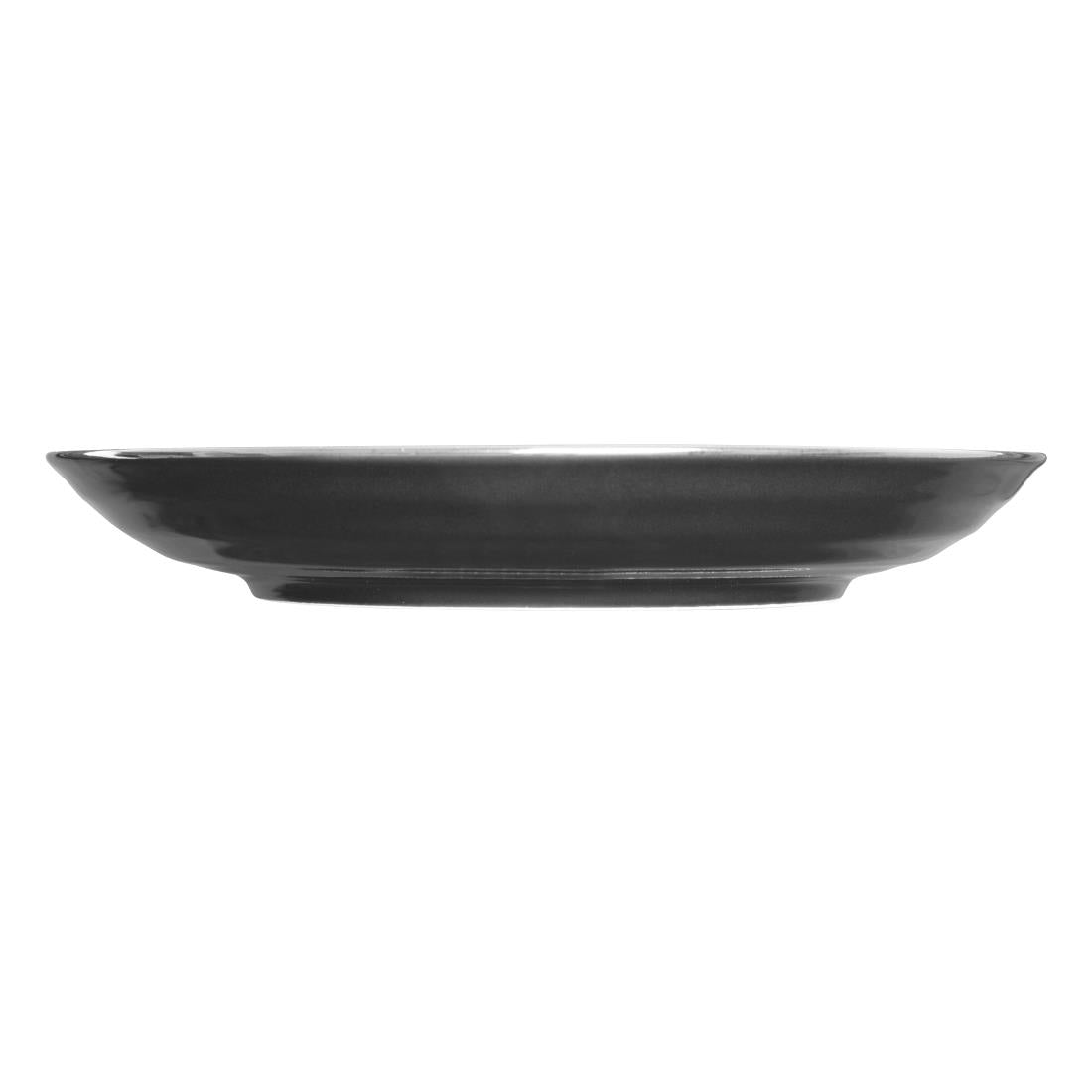 Olympia Luna Midnight Blue Coupe Plate 255mm (4 Pack) - DZ778