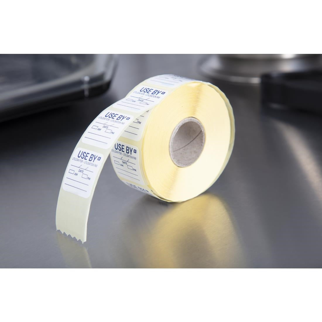 Vogue Removable Use By Labels - E150