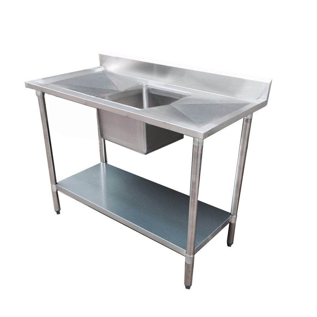 Modular Systems Single Sink Bench Centre 1500X600X900MM 1500-6-SSBC
