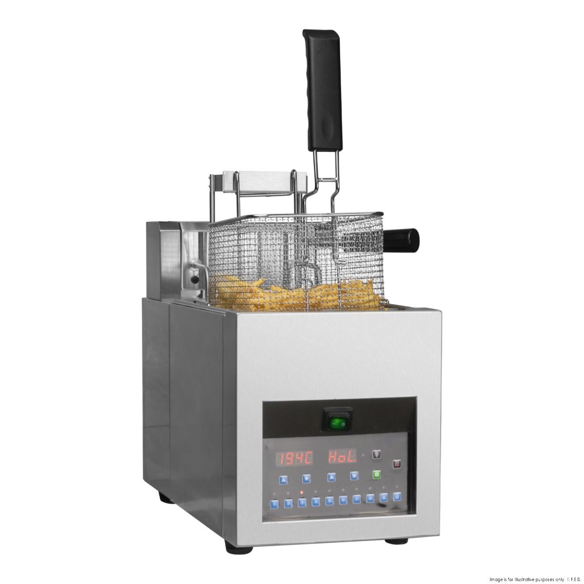 Benchstar Single Tank Auto Lifting Electric Fryer - EF-3250SAL