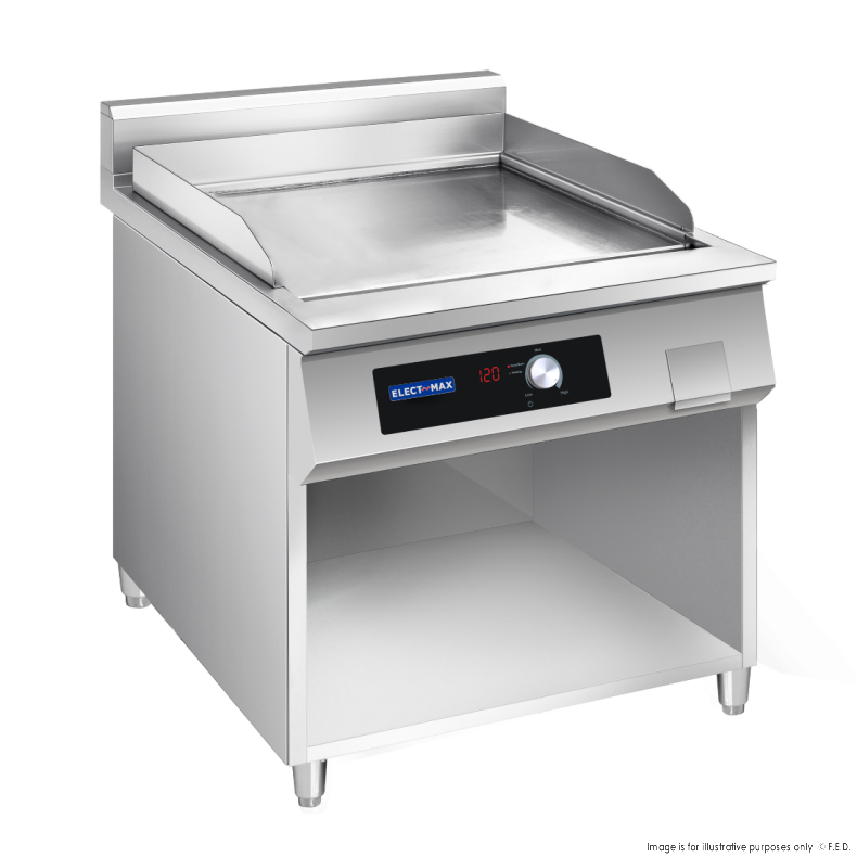 CLEARANCE - Electmax 700 Series Induction Griddle with Splashback - EGP7-800-NSW1888