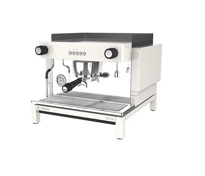 Expobar Crem EX3 High Cup - 1 Group Commercial Espresso Machine - White