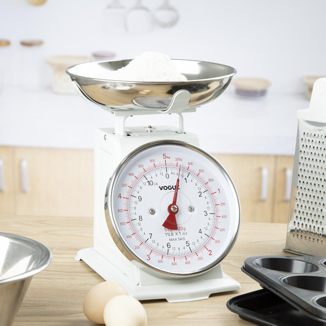 Vogue Kitchen Scale Bowl Top 5Kg - Grad. 20g - F172