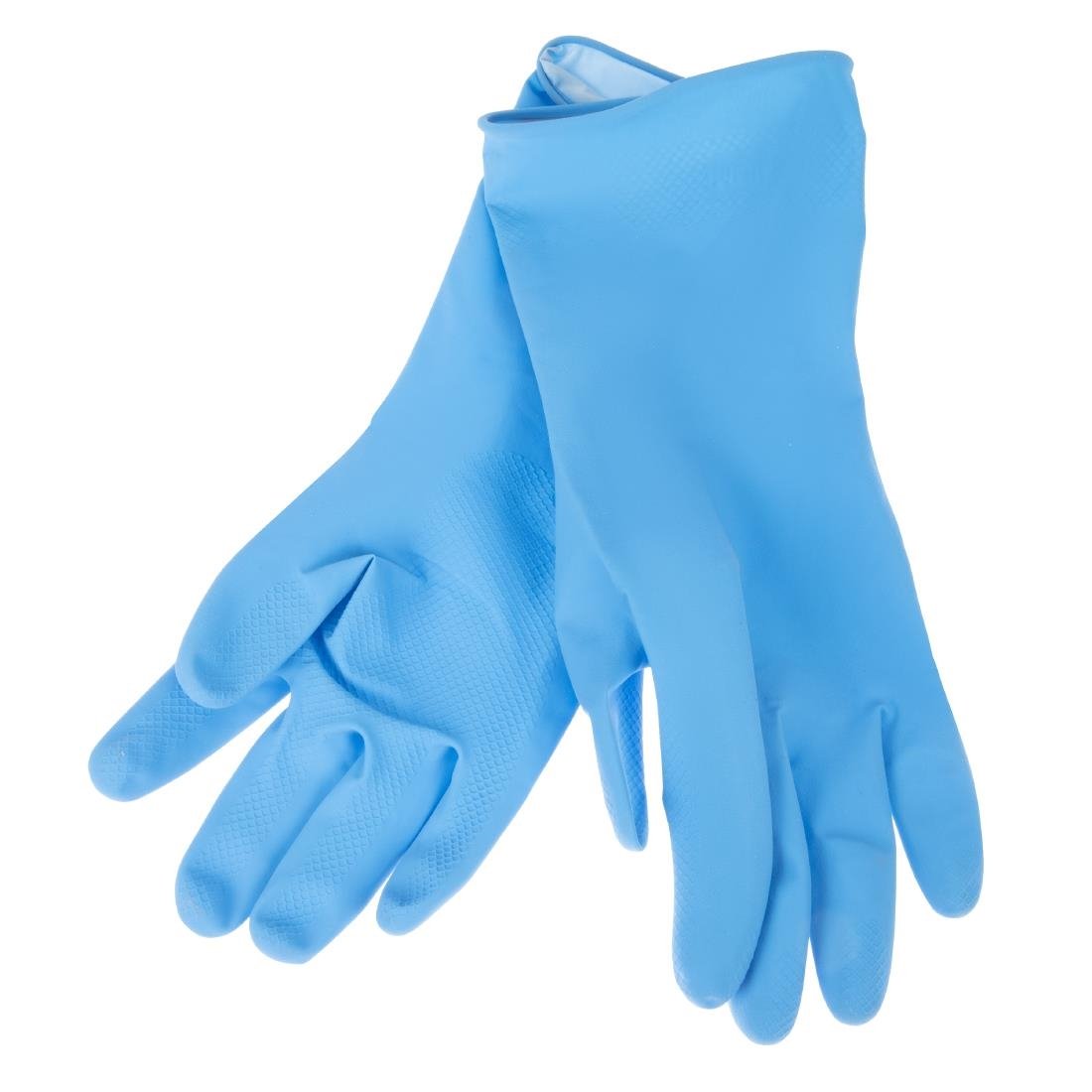 Jantex Household Glove Blue Medium - F953-M