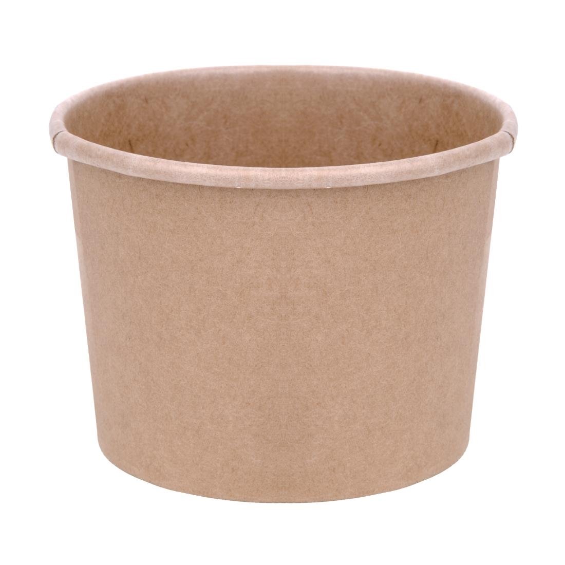 Fiesta Compostable Takeaway Soup Containers 340ml (Pack of 500) - FB162