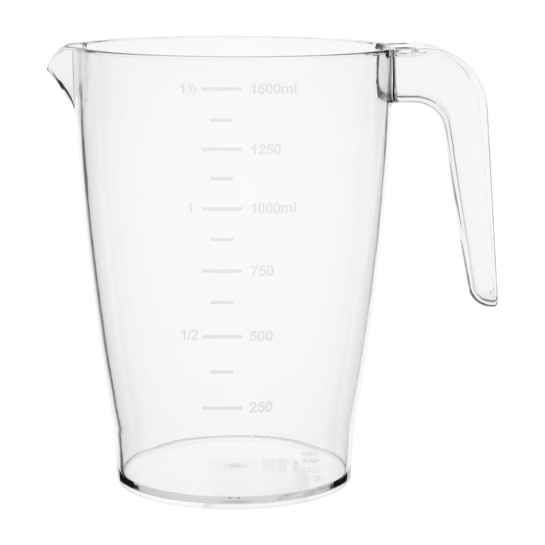 Olympia Kristallon Polycarbonate Stacking Jug 1.5ltr - FB892