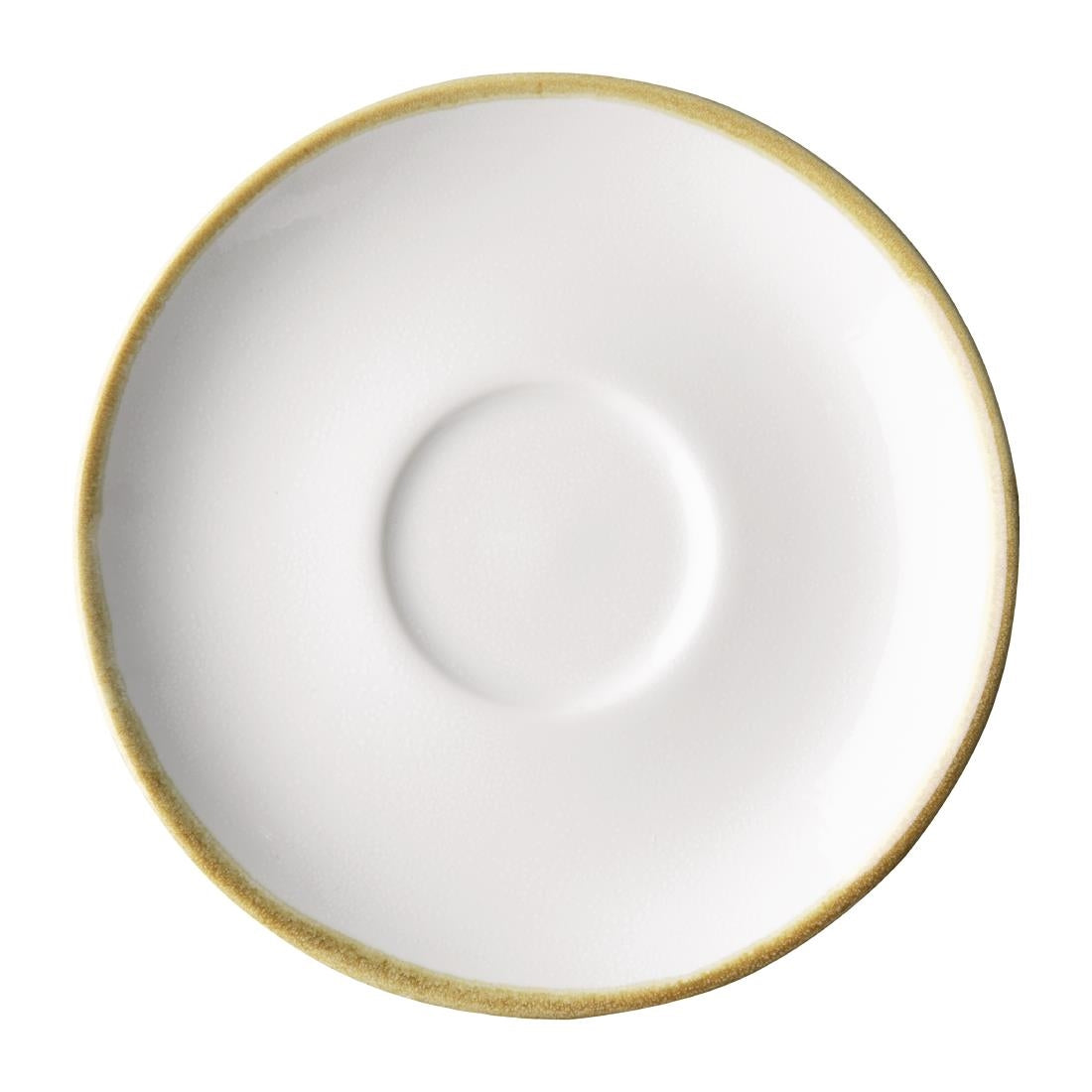 Olympia Kiln 230ml Cup Saucer Chalk 140mm (Pack of 6) - FB989