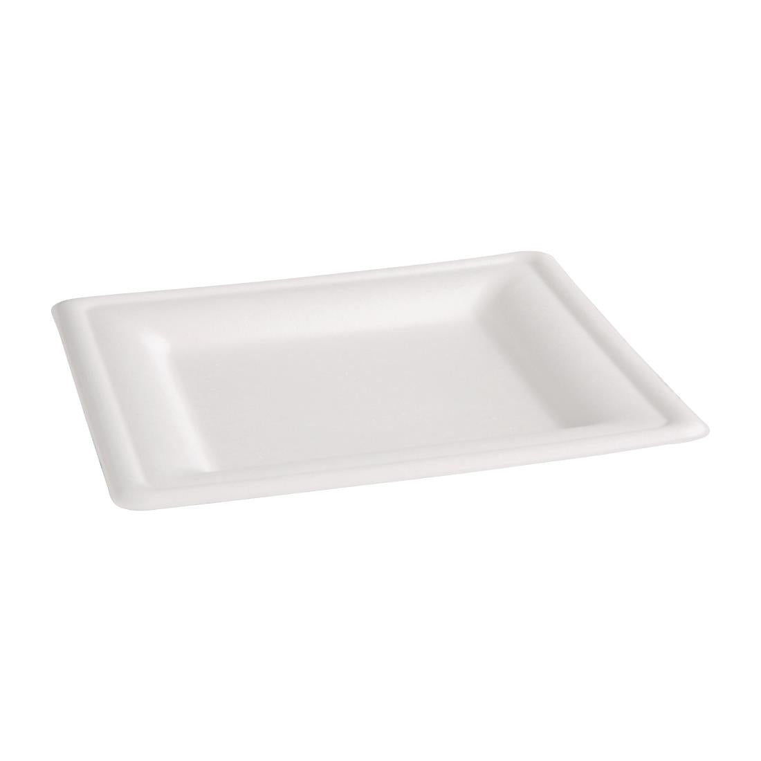 Fiesta Compostable Bagasse Square Plates 261mm (Pack of 50) - FC520