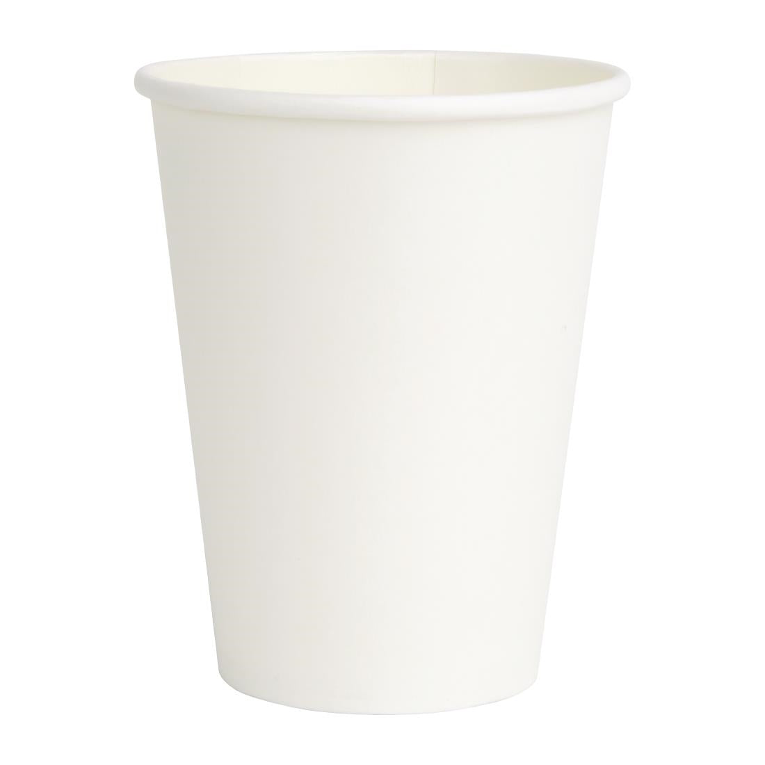 Fiesta Recyclable Paper Coffee Cups 340ml White (Pack of 50) - FD401