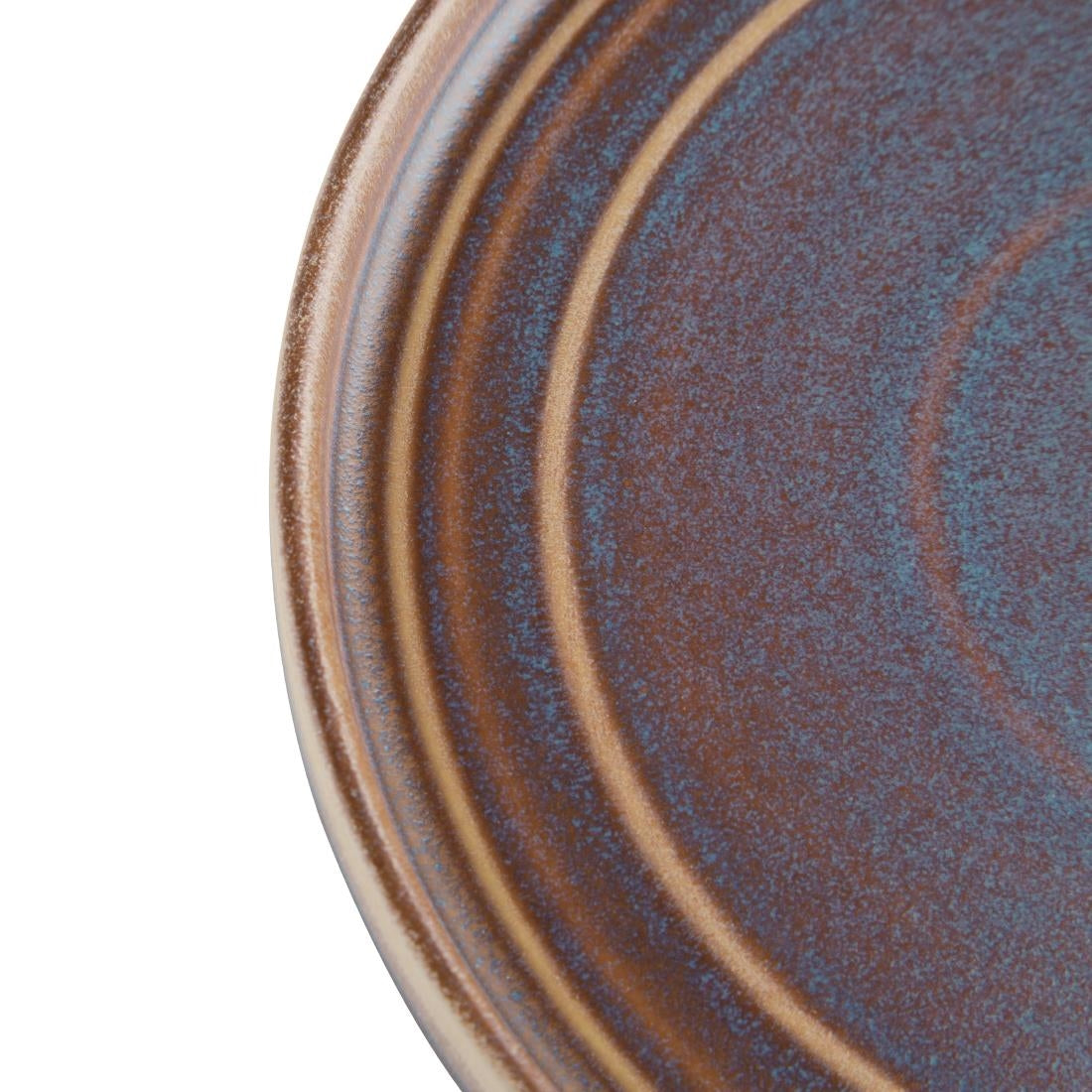 Olympia Cavolo Iridescent Flat Round Plate - 220mm (6 Pack) - FD915