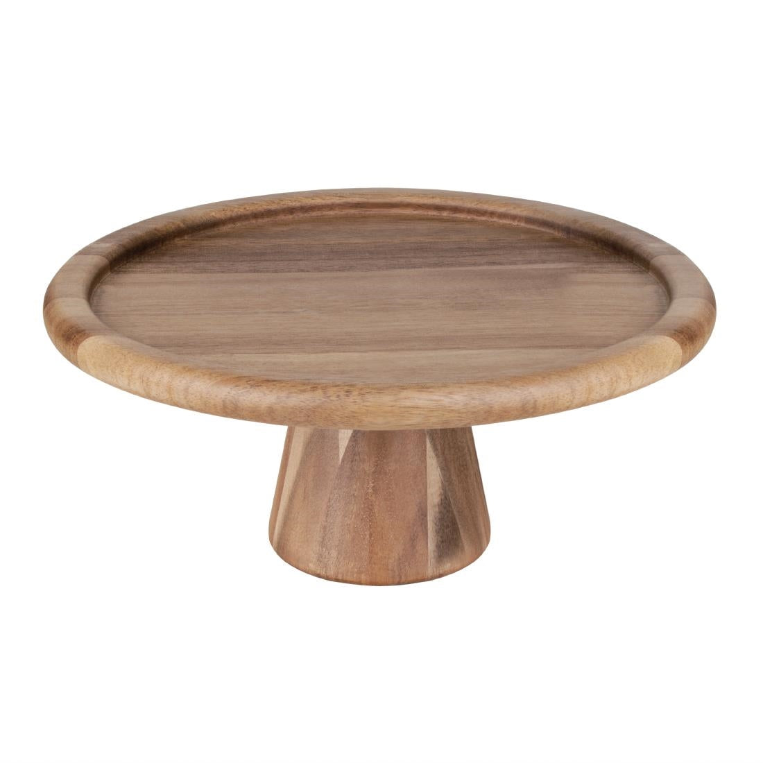 Olympia Acacia Cake Stand 305(Ø)x127(H)mm - FE150