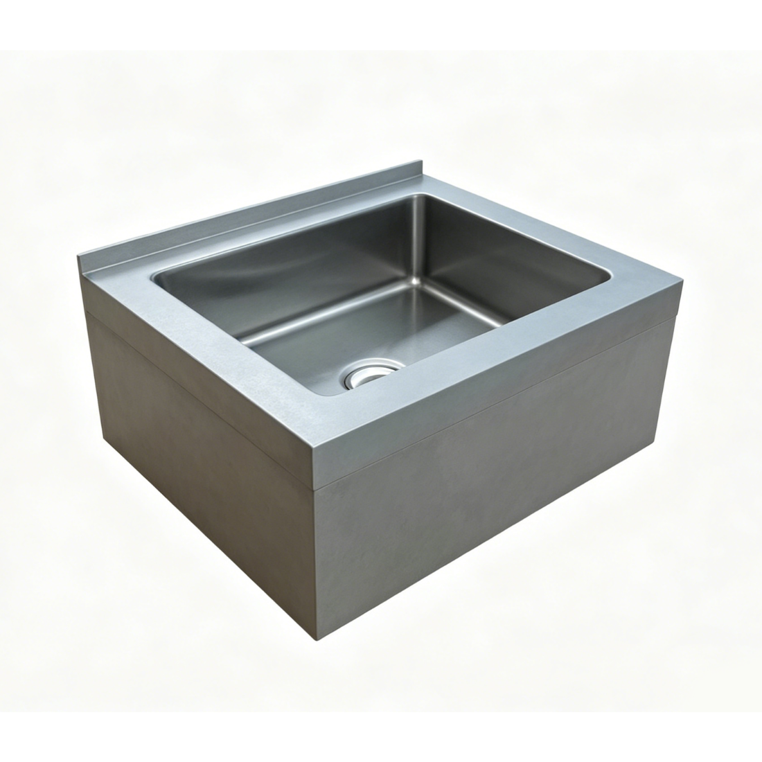 Modular Systems 635 x 838mm Stainless Steel Commercial Floor Mop Sink 6" Deep Bowl - FMS-648425