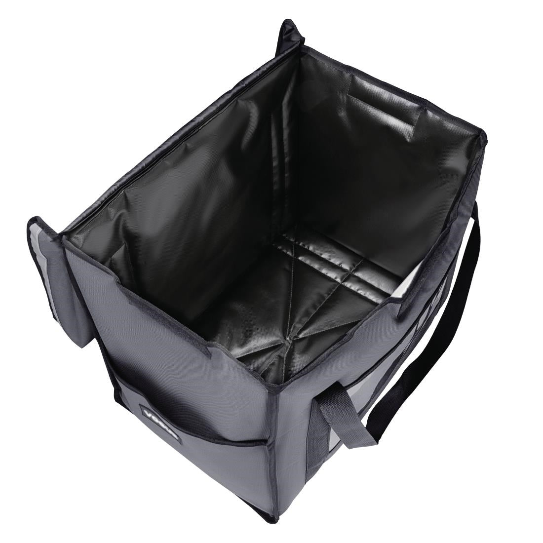 Vogue Insulated Folding Delivery Bag Grey 540x360x430mm - FR226