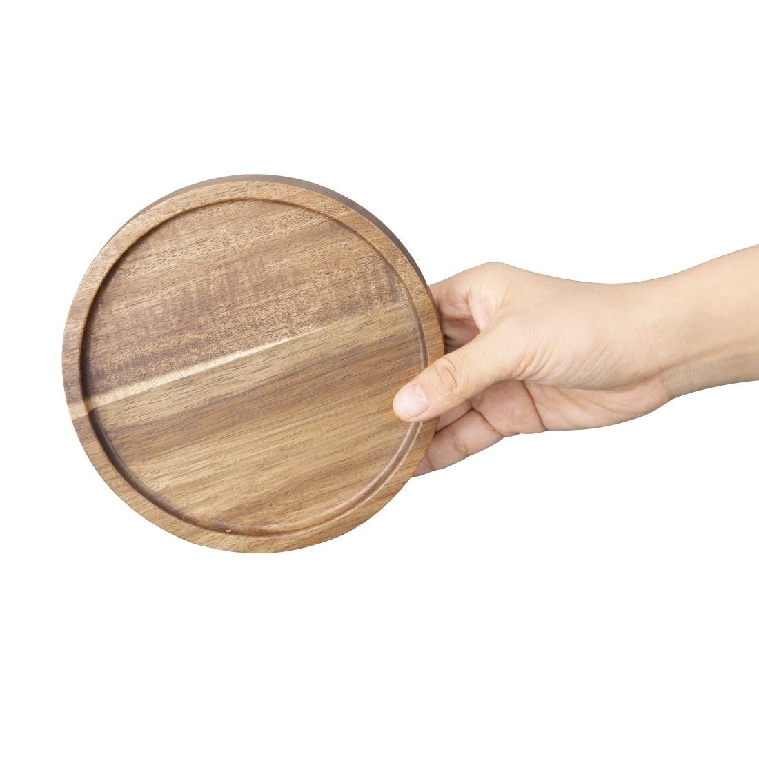 Olympia Acacia Round Plates 150(D)mm - FT610