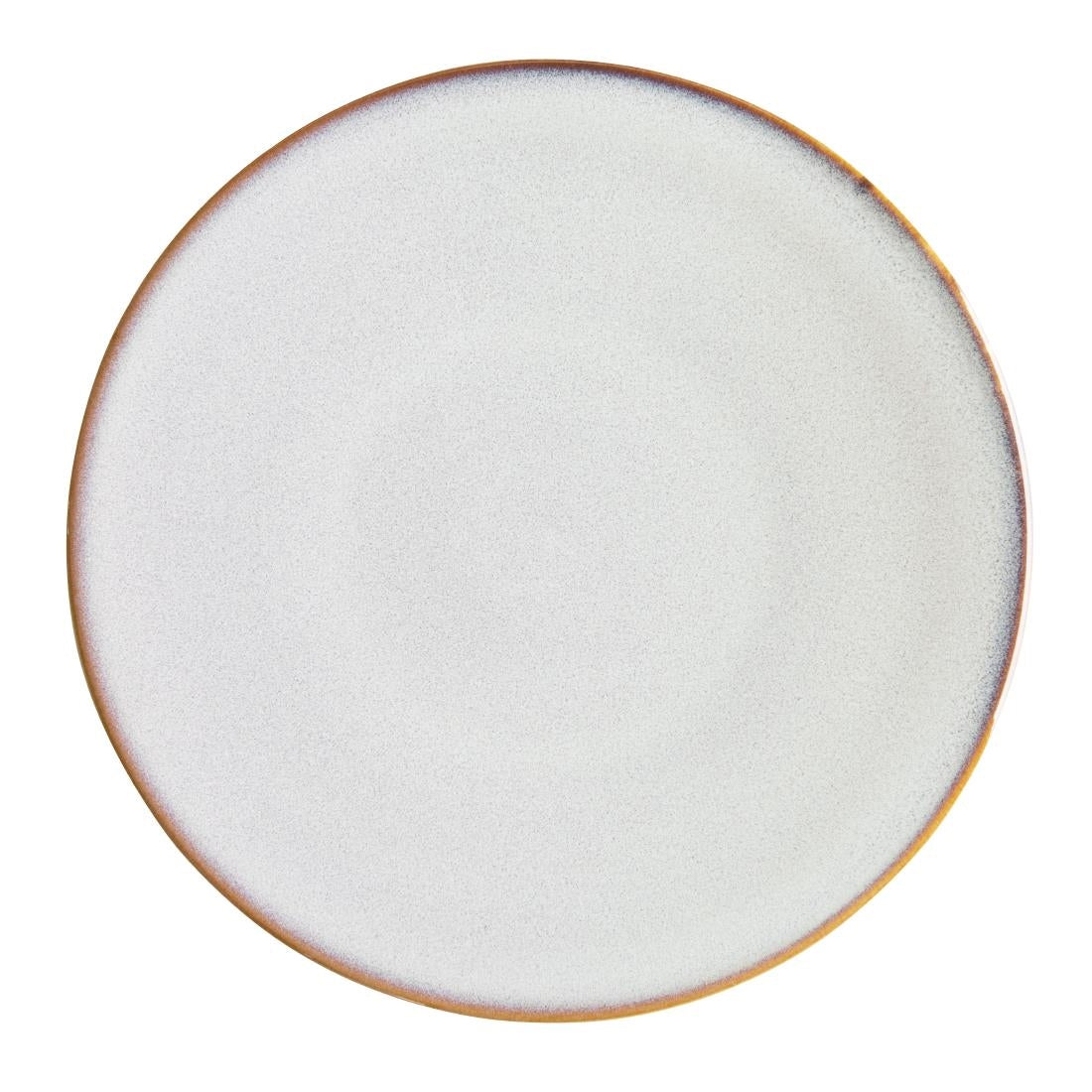 Olympia Drift Grey Plain Coupe Plates 230mm (6 Pack) - FU188