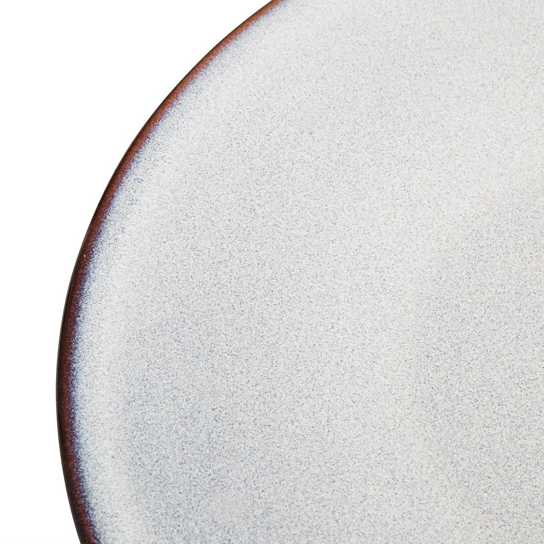 Olympia Drift Grey Plain Coupe Plates 230mm (6 Pack) - FU188