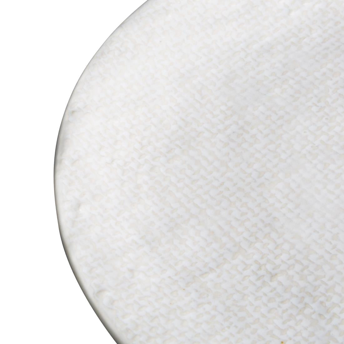 Olympia Denim White Coupe Plates 230mm (6 Pack) - FU226