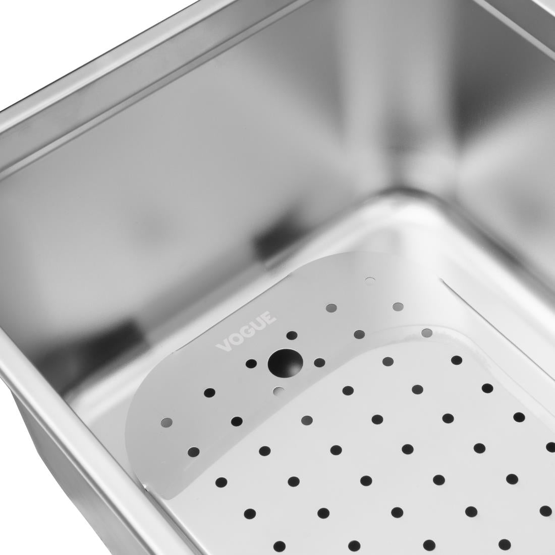 Vogue St/St GN Drainer Tray for GN 1/1 - FU266
