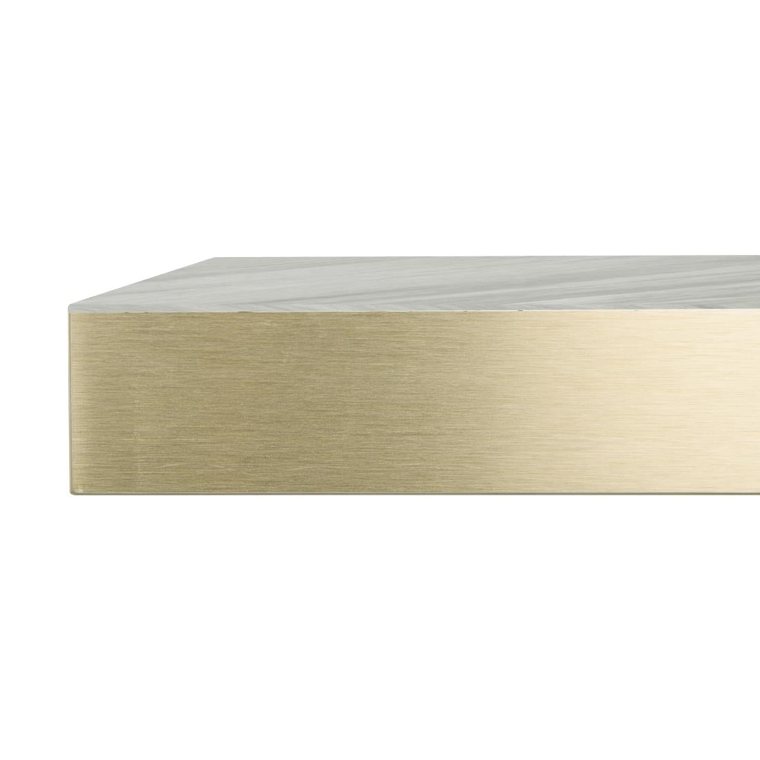 Bolero Pre-Drilled Table Top Chevron Design 700mm - FU512