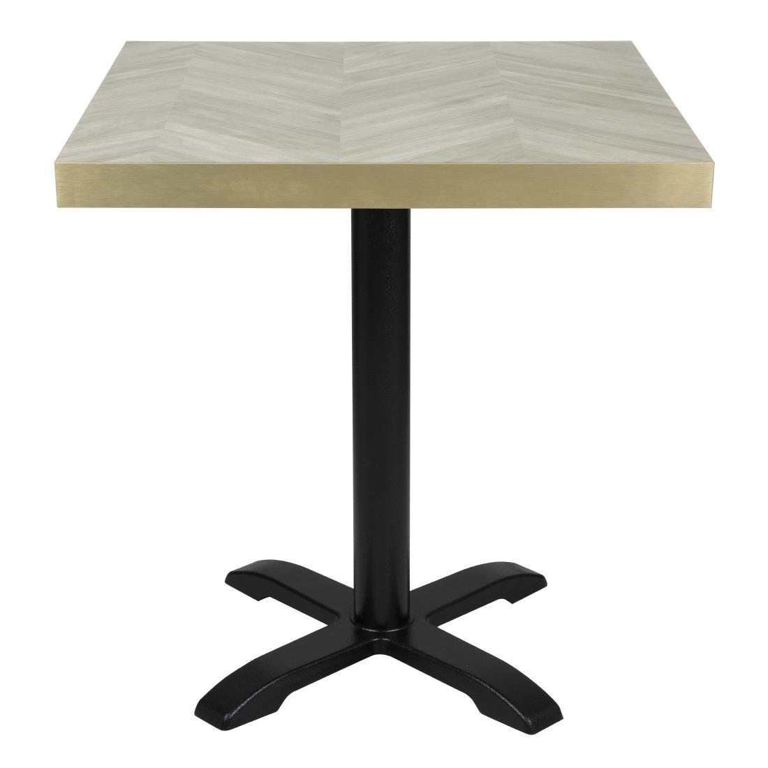 Bolero Pre-Drilled Table Top Chevron Design 700mm - FU512