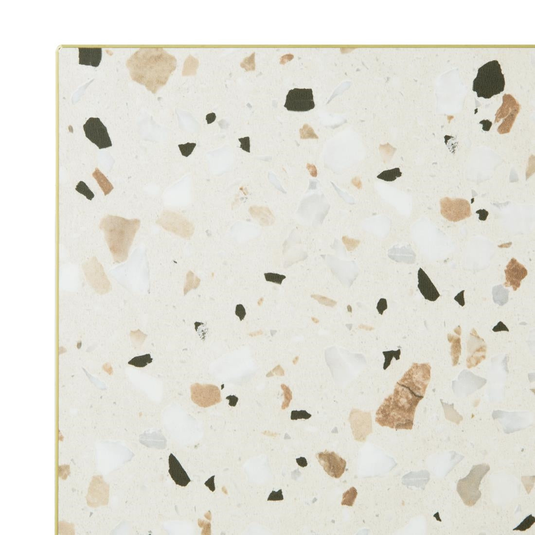 Bolero Terrazzo Style Square Table Top 700x700mm - FU519
