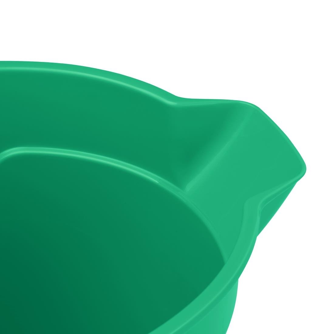 Jantex Green Graduated Bucket with Pouring Lip 10ltr - FU833