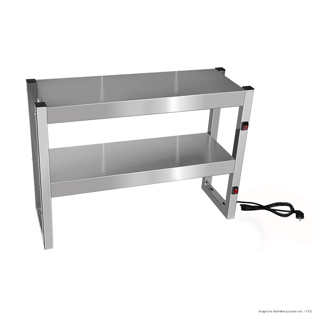 Benchstar Commercial Food Warmer with 4 Lamps - FW4L-092
