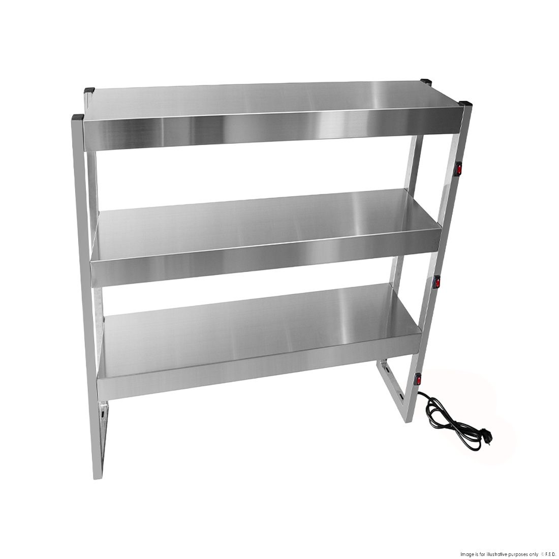 Benchstar Commercial Food Warmer with 6 Lamps - FW6L-093