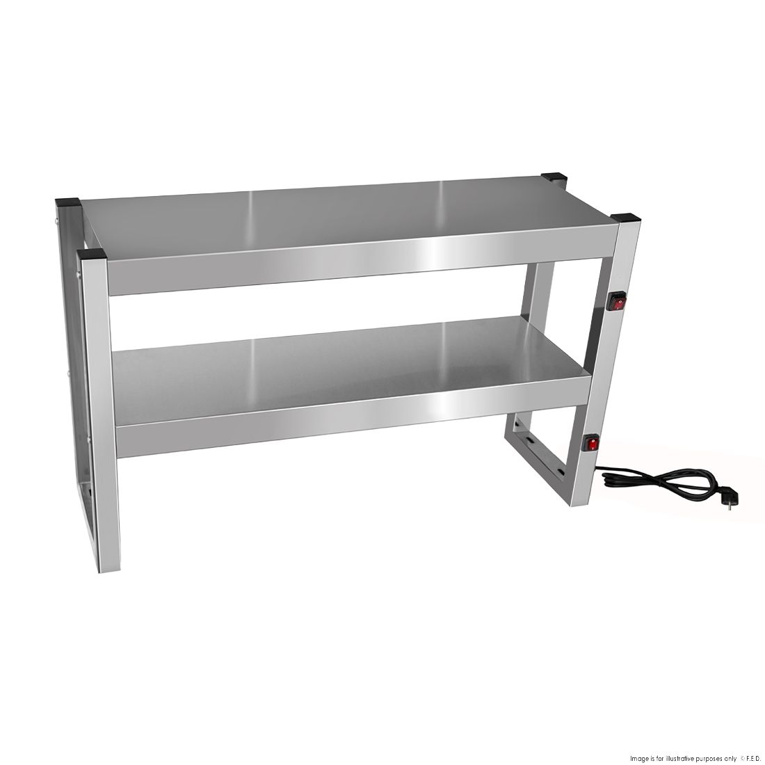 Benchstar Commercial Food Warmer with 9 Lamps - FW9L-123