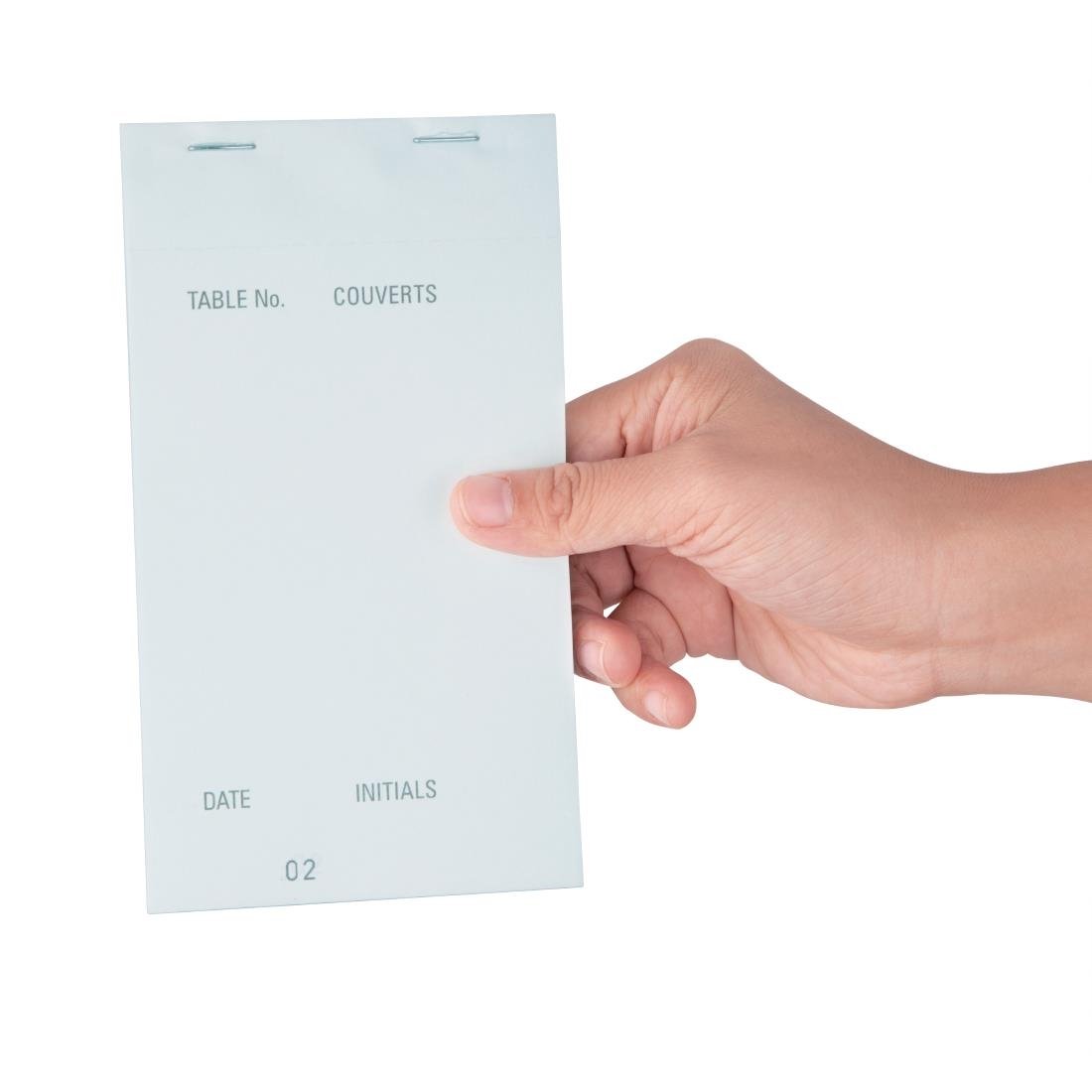 Olympia Recyclable Carbonless Waiter Pad Duplicate Large (Pack of 50) - G523