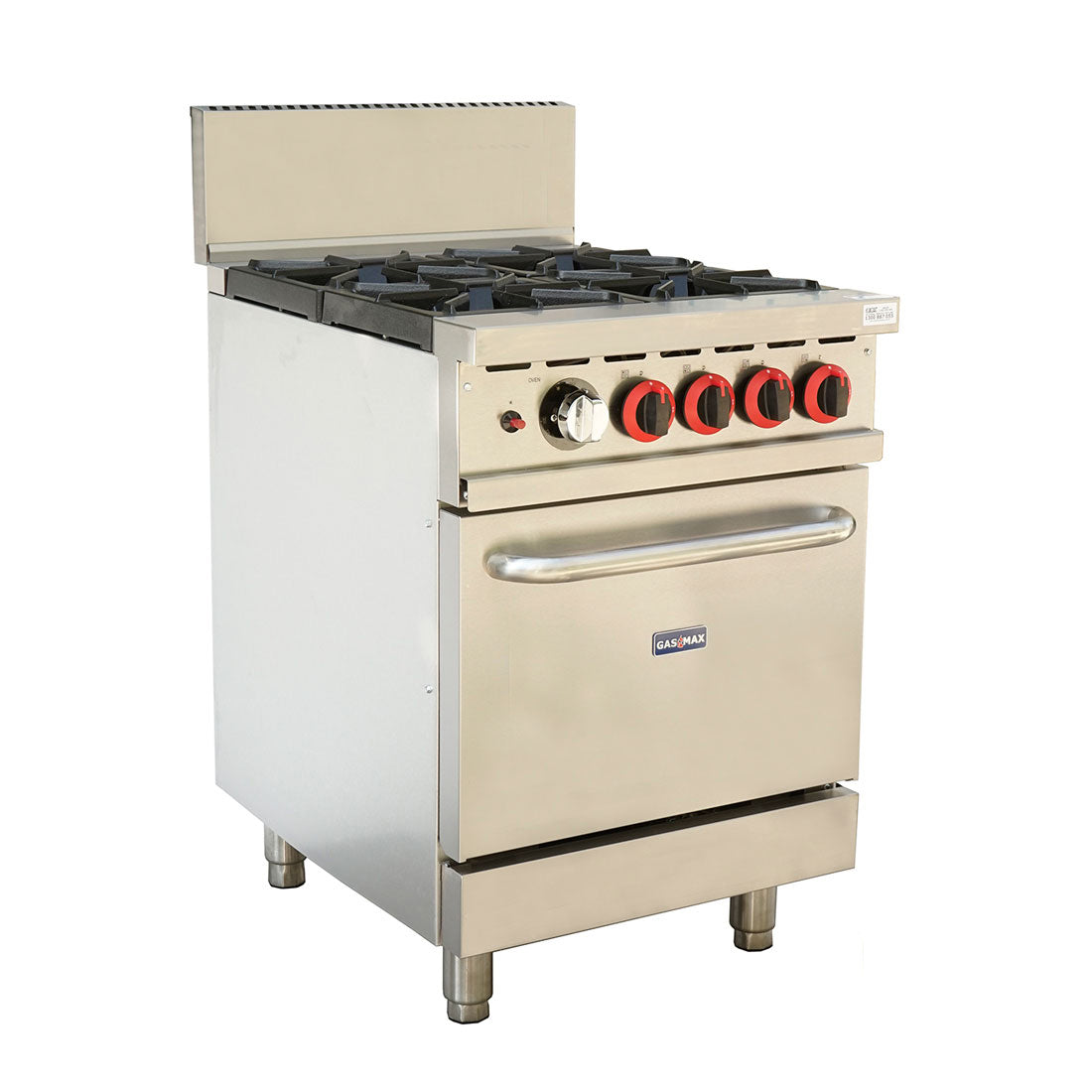 GasMAX 4 Burner With Oven Flame Failure GBS4T