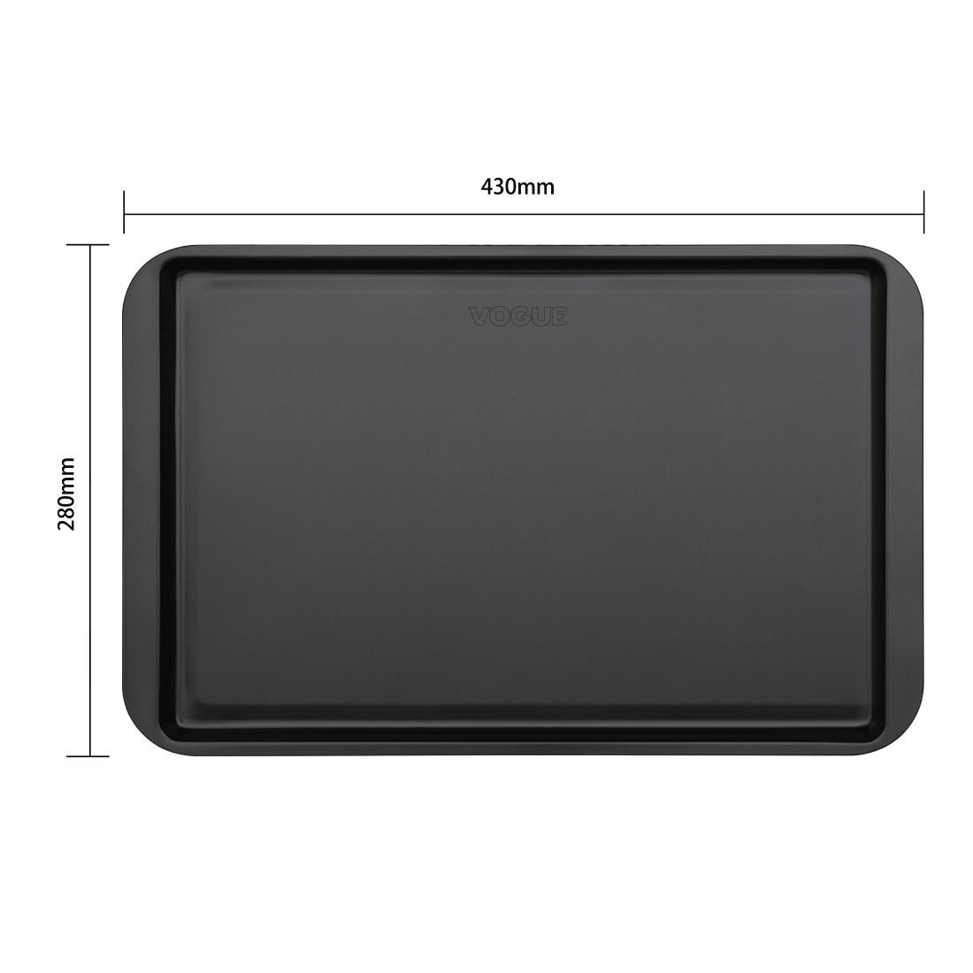 Vogue Non-Stick Baking Tray Medium - GD015