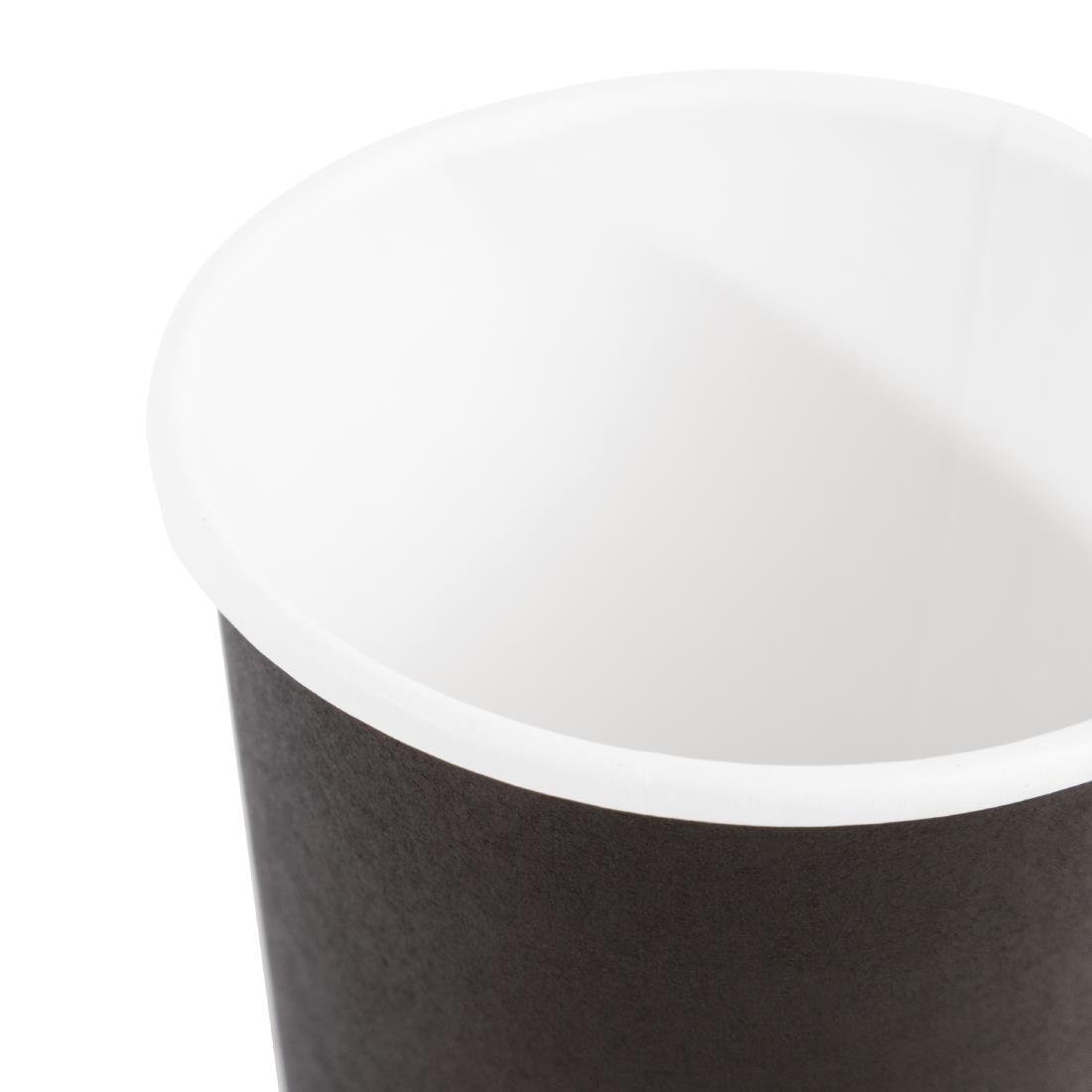 Fiesta Recyclable Espresso Takeaway Cups Black 114ml (Pack of 50) - GF019