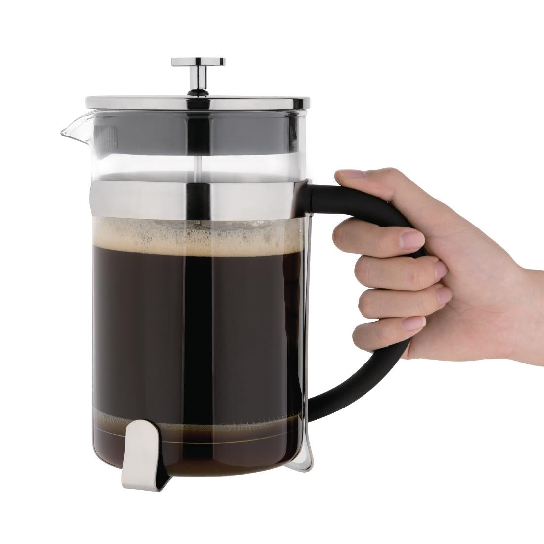 Olympia Contemporary Glass Coffee Plunger 12 Cup - GF233