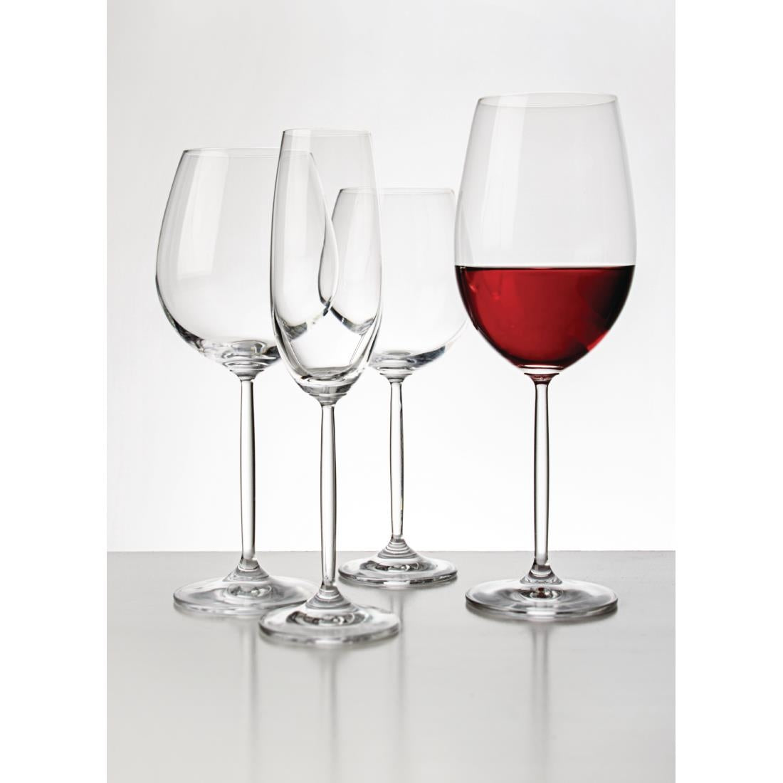 Olympia Campana One Piece Crystal Champagne Glasses 260ml (6 Pack) - CS496