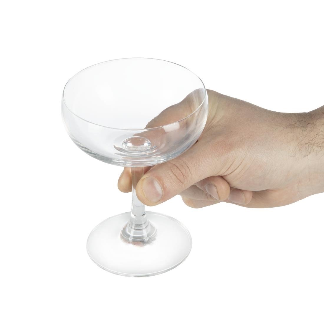 Olympia Bar Collection Crystal Champagne Glasses 200ml (6 Pack) - GF732