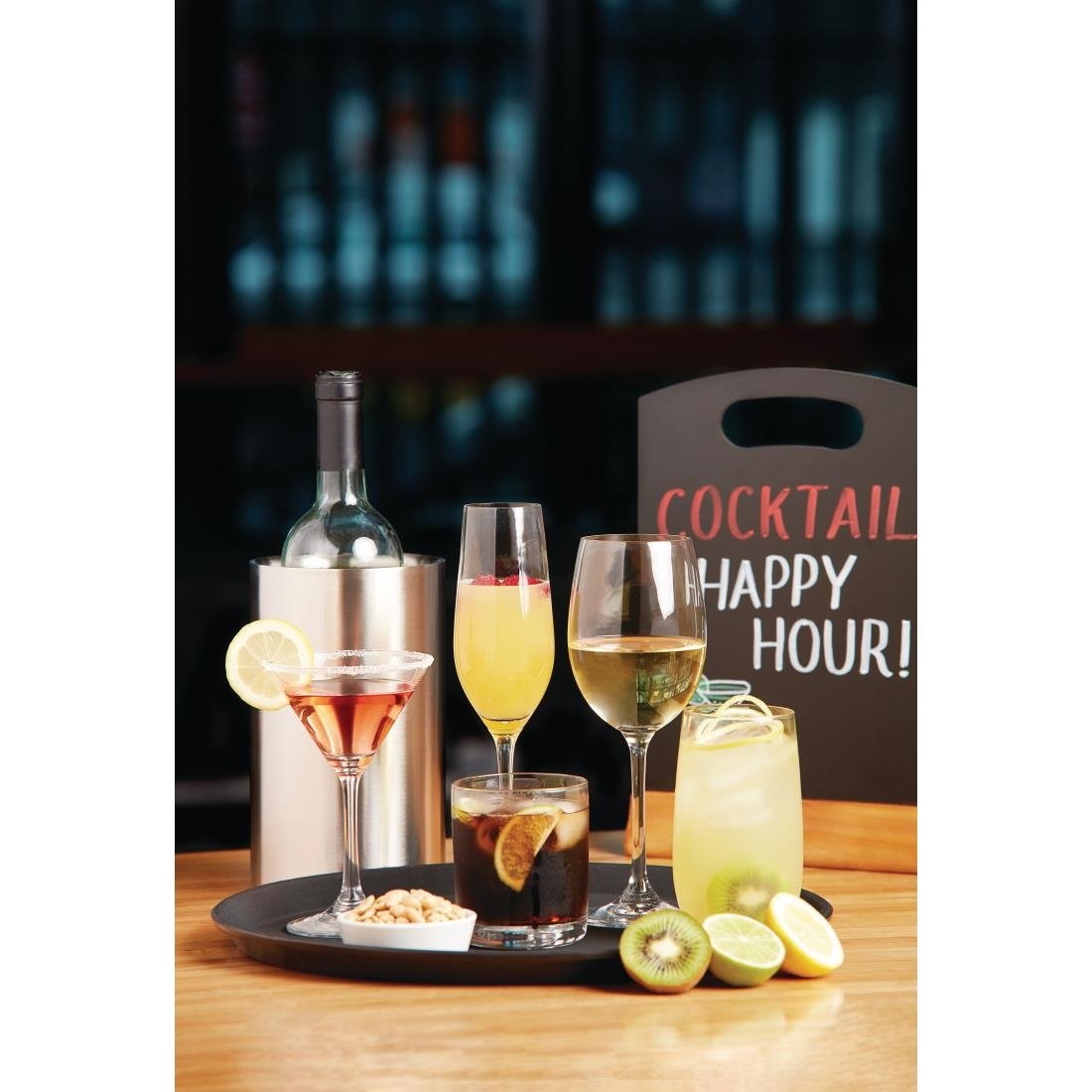 Olympia Crystal Martini Glasses 160ml (6 Pack) - GM576
