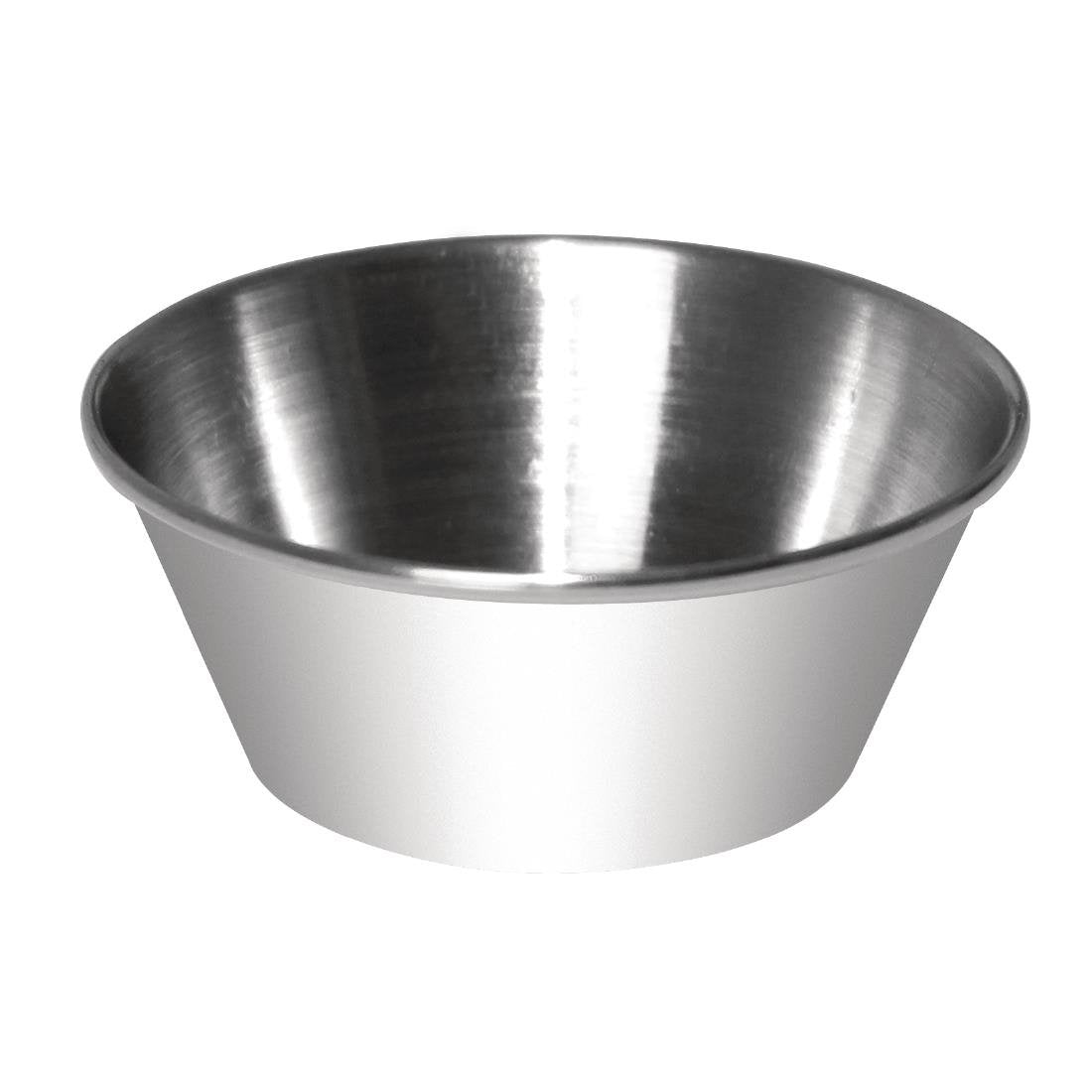 Olympia Stainless Steel Sauce Cups 45ml Pack of 12 - GG877
