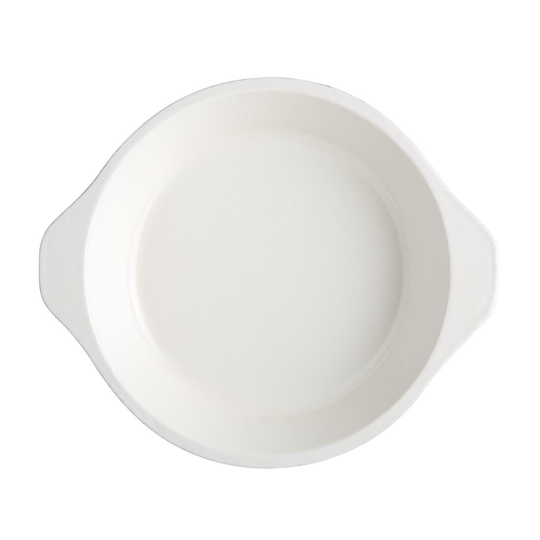 Vogue Red Round Cast Iron Gratin Dish 400ml - GH315