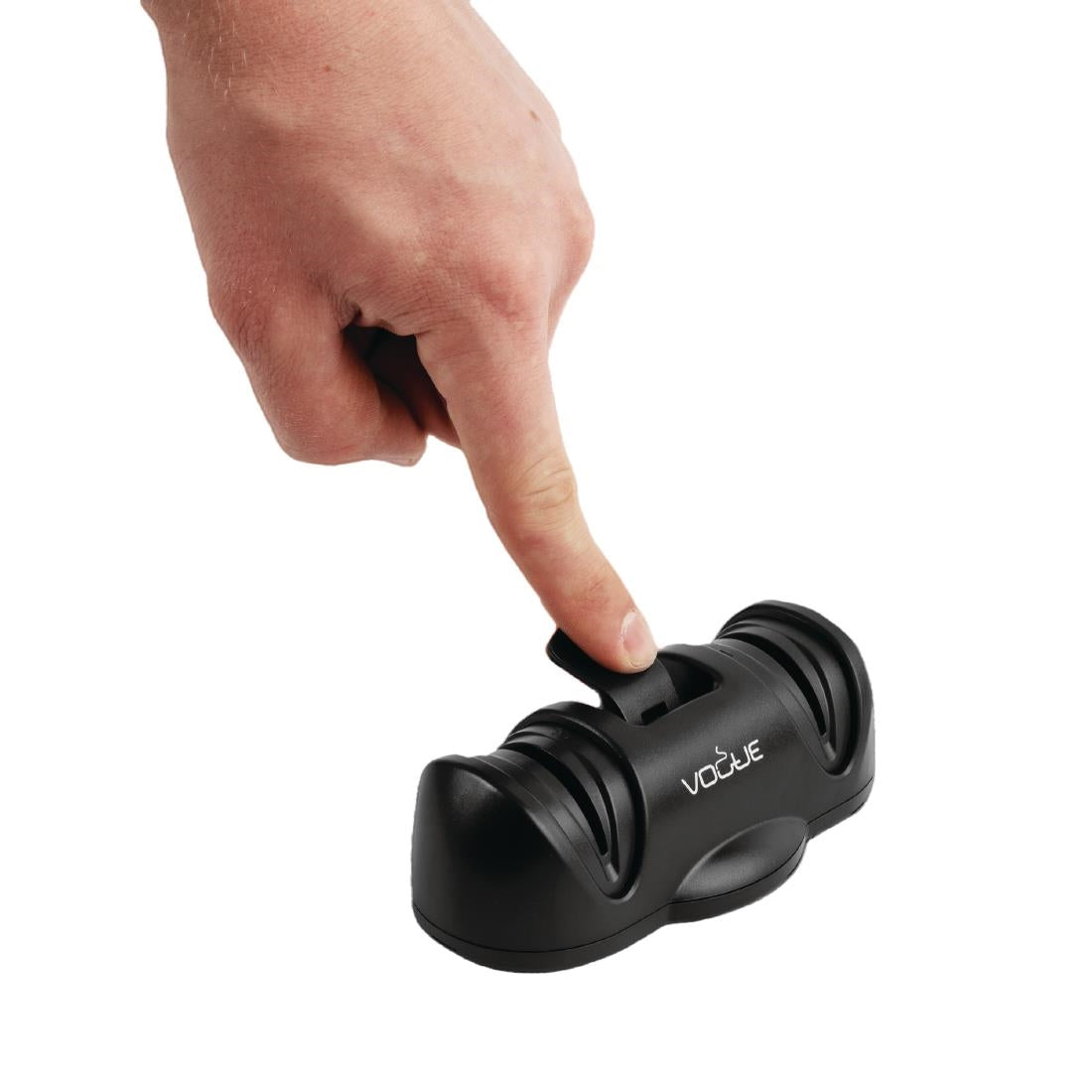 Vogue Manual 2 Stage Knife Sharpener with Suction Base - GJ518