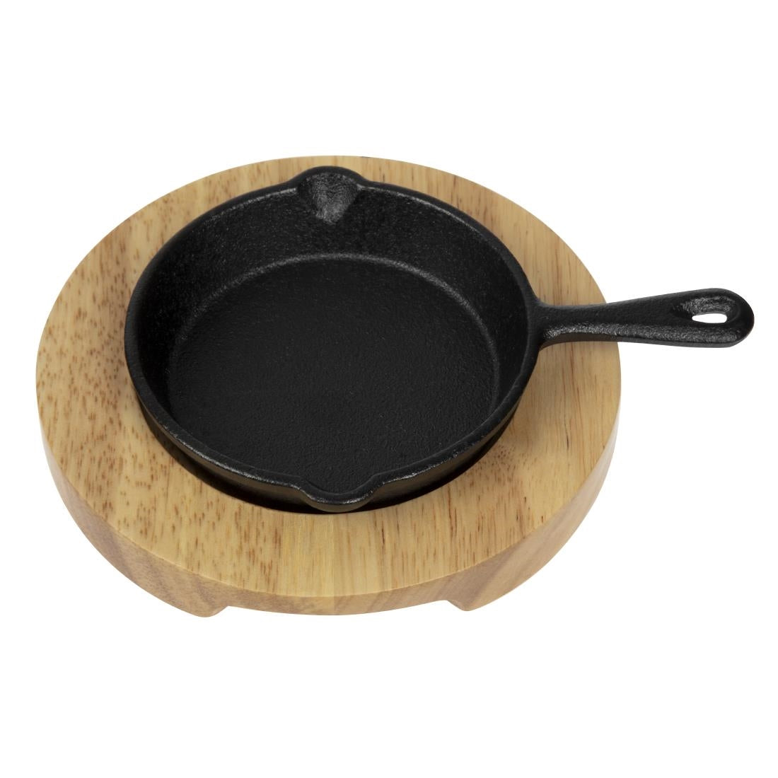 Olympia Mini Cast Iron Round Pan 115mm - GJ553